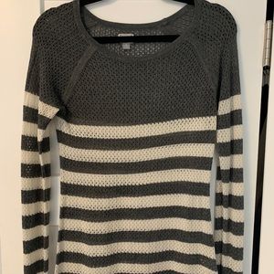 Converse One Star Striped Sweater